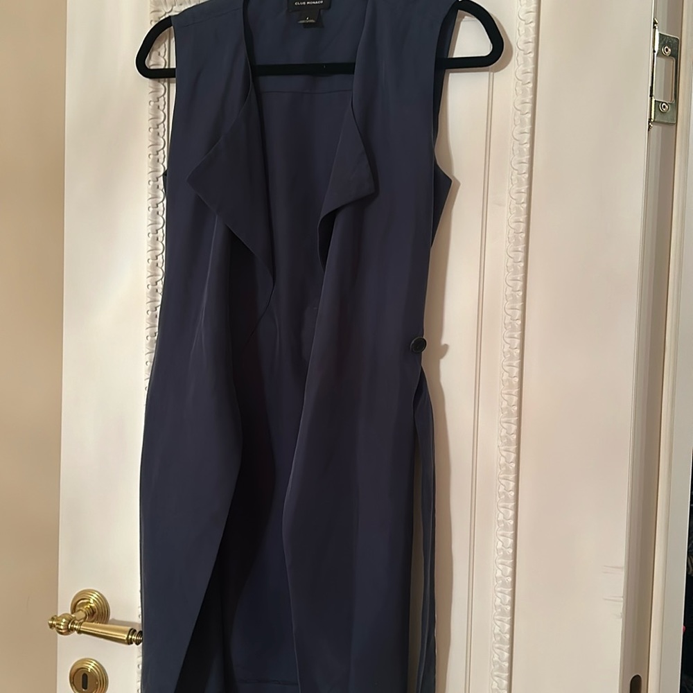 Club Monaco belted wrap mini dress Size 6